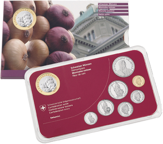 2011, Offizieller Münzsatz