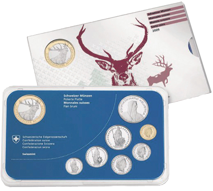 2009, Offizieller Münzsatz