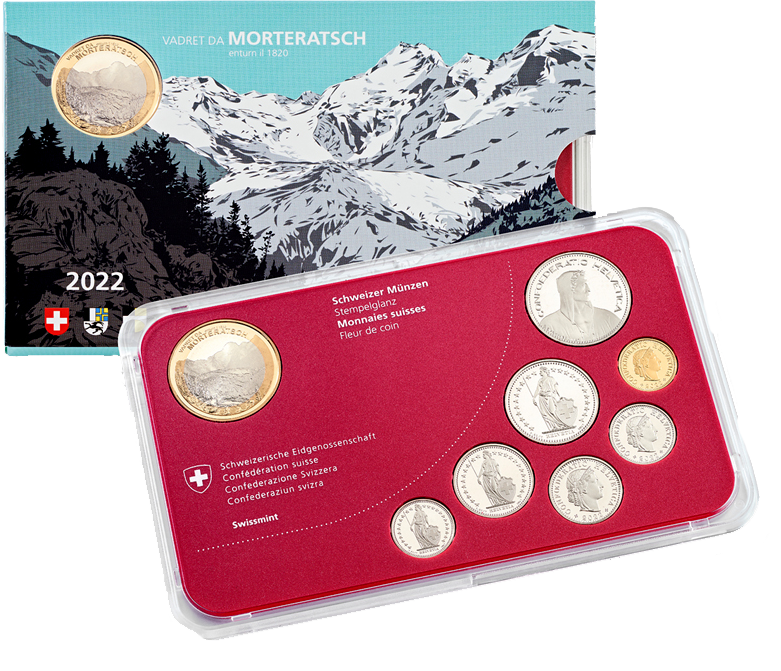 2022, Offizieller Münzsatz