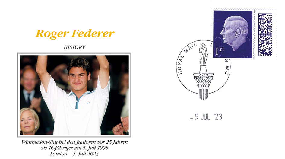 2023, Roger Federer - HISTORY 16-jähriger Roger gewinnt Wimbledon-Konkurrenz der Junioren