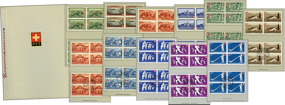 1944-61, Geschenkhefte Pro Patria