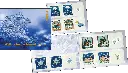 2023, Weihnachten - Schneekristalle