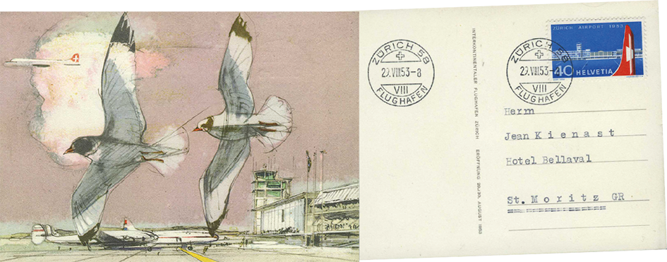 40 Rp. Flughafen Zürich, d