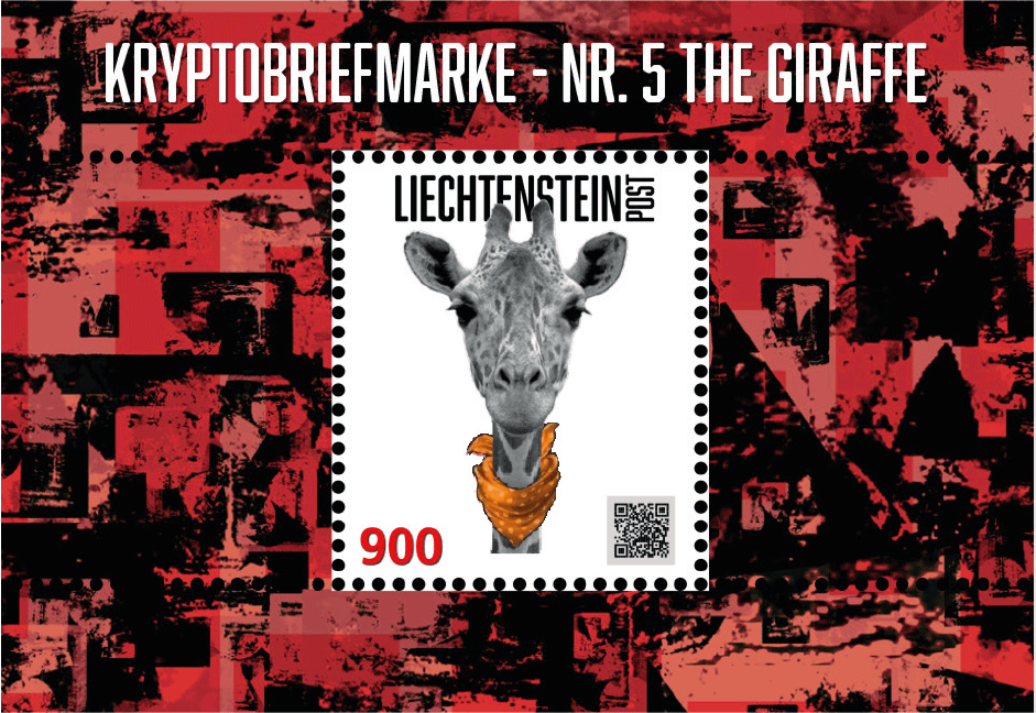 2023, &quot;The Giraffe&quot; Halstuch orange