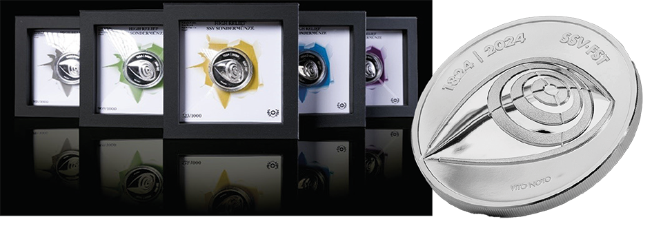2023, High Relief Sondermünze SSV
