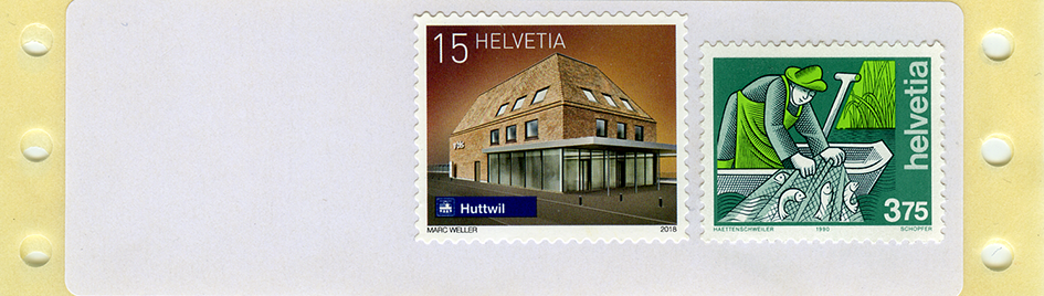 Frankatur à Fr. 3.90 (auf Etiketten)