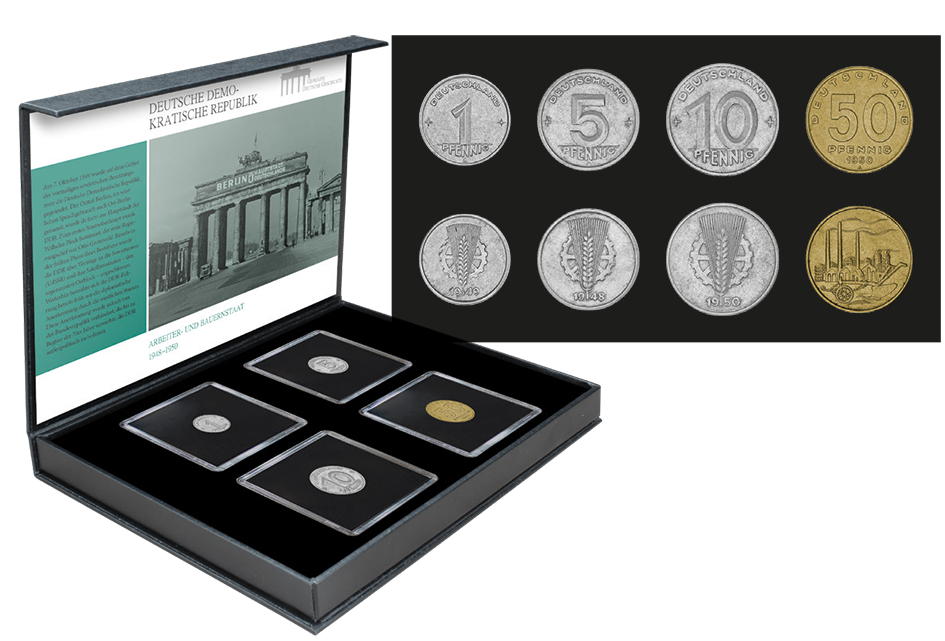 2024, Kompletter Erstausgabe-Münzsatz, DDR