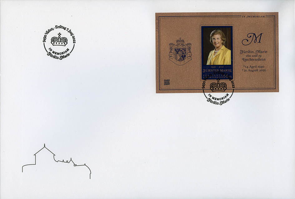 2022, Im memoriam Fürstin Marie von und zu Liechtenstein