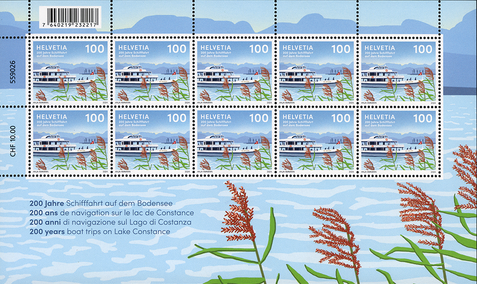 2024, 200 Jahre Schifffahrt auf dem Bodensee