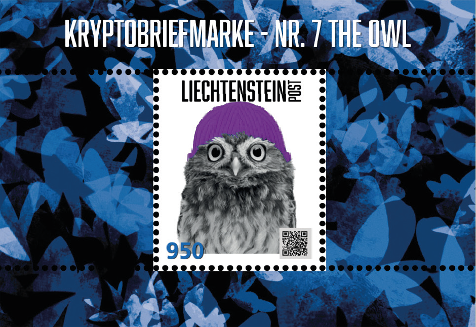 2024, "The Owl" Mütze violett