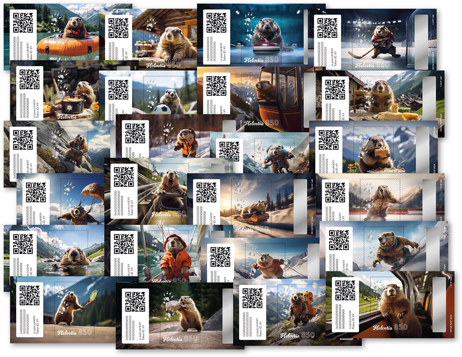 2024, Crypto Stamps 4.0 "Basic Edition" komplett