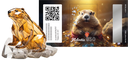2024, Crypto Stamp &quot;Kristall&quot;