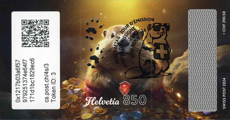 2024, Crypto Stamp "Bronze"