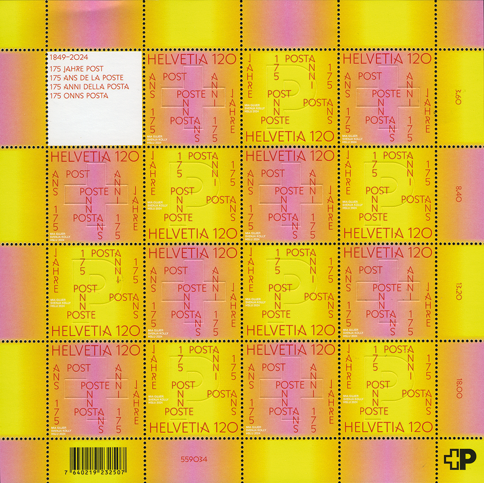 2024, 175 Jahre Post