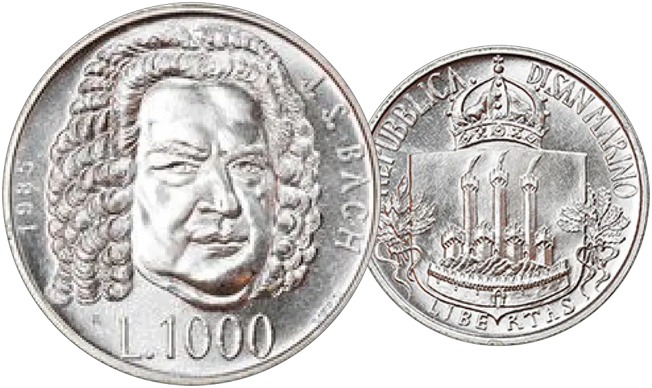 1985, Johann Sebastian Bach, San Marino