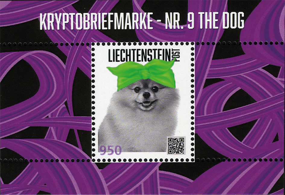 2024, "The Dog" Kopftuch grün