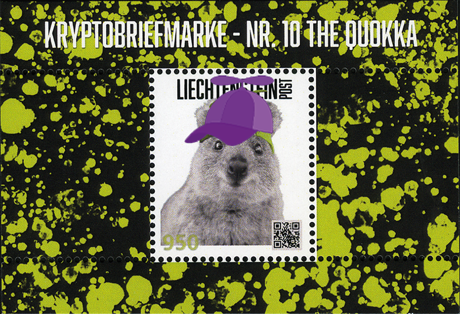2024, &quot;The Quokka&quot; Hut violett