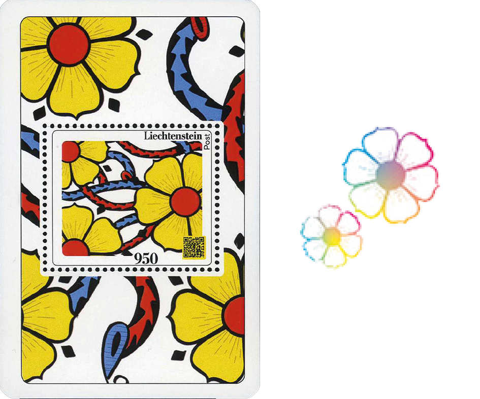 2024, NFT-Jasskarten &quot;Die doppelte Rose&quot;