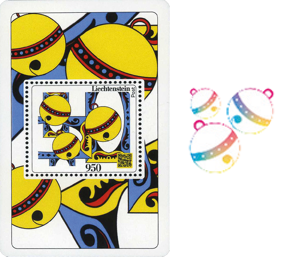 2024, NFT-Jasskarten "Die dreifache Schelle"