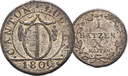1809, 1 Batzen, Luzern