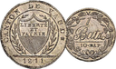 1811, 1 Batzen Waadt