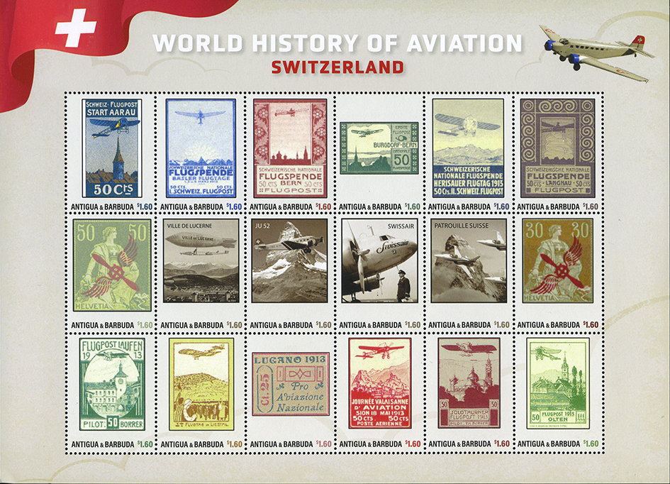 2024, WORLD HISTORY OF AVIATION, Switzerland