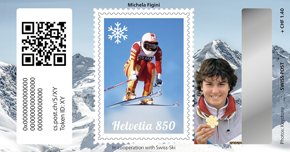 2024, Crypto Stamp "Michela Figini" - Basic Edition