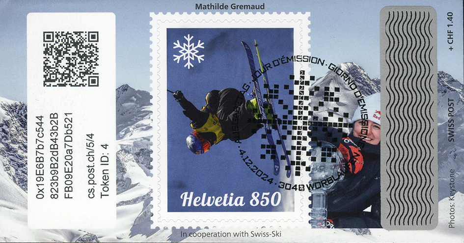 2024, Crypto Stamp "Mathilde Gremaud" - Basic Edition