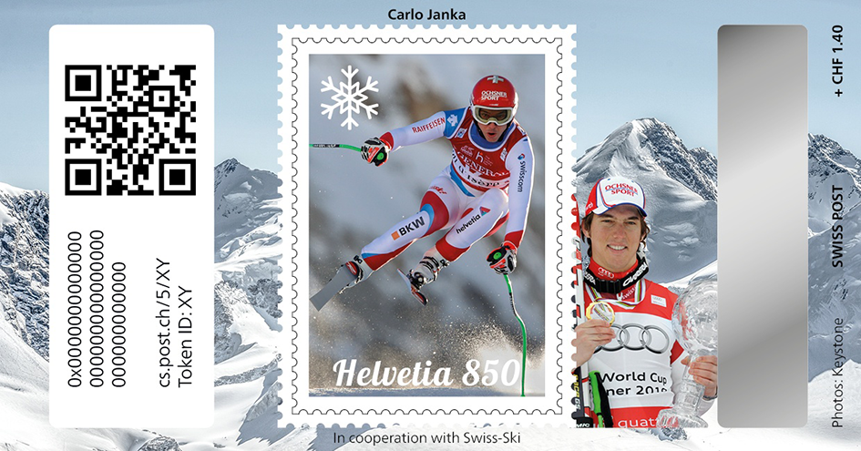 2024, Crypto Stamp &quot;Carlo Janka&quot; - Basic Edition