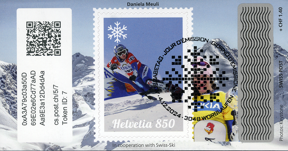 2024, Crypto Stamp "Daniela Meuli" - Basic Edition