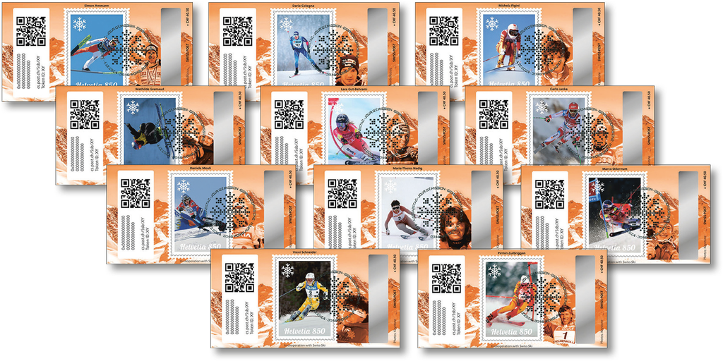 2024, Crypto Stamps 5.0 &quot;Bronze Edition&quot; komplett