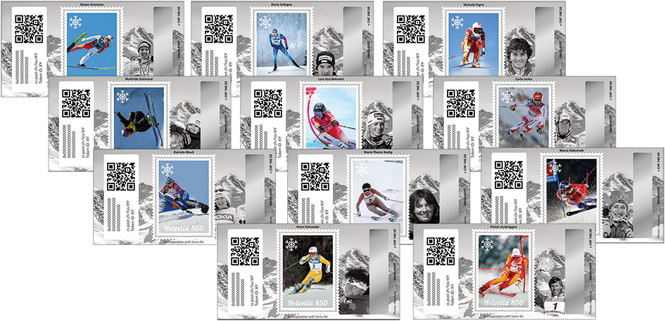 2024, Crypto Stamps 5.0 "Silver Edition" komplett