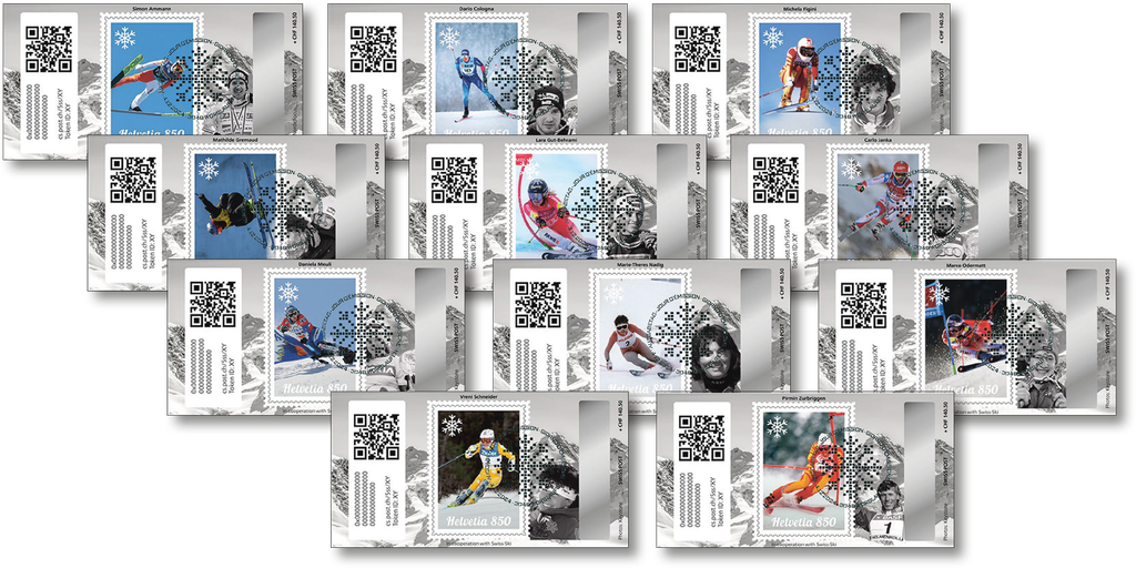 2024, Crypto Stamps 5.0 "Silver Edition" komplett