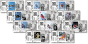 2024, Crypto Stamps 5.0 "Silver Edition" komplett