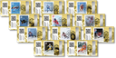 2024, Crypto Stamps 5.0 "Gold Edition" komplett