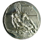 1974, Ruder WM Rootsee-Luzern, Hans Erni Kunstprägung