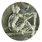 1982, Ruder WM Rotsee-Luzern, Hans Erni Kunstprägung