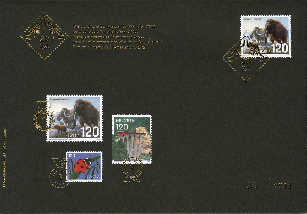 2024, Die schönste Schweizer Briefmarke 2024