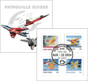 2024, 60 Jahre Patrouille Suisse, Antigua und Barbuda mit Goldaufdruck