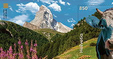 2025, Crypto Stamp &quot;Kuh blau&quot;
