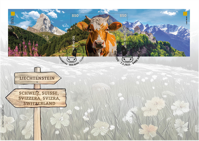 2025, Crypto Stamp "Kuh orange"