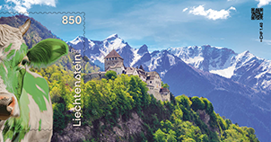 2025, Crypto Stamp &quot;Kuh grün&quot;