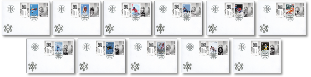 2024, Crypto Stamps 5.0 "Silber Edition" komplett