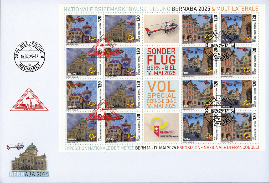 2025, Helikopter-Rückflug BERNABA & MULTILATERALE 2025