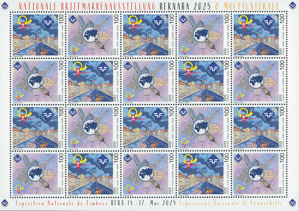 2025, BERNABA &amp; MULTILATERALE 2025 B-Post Blue-Edition