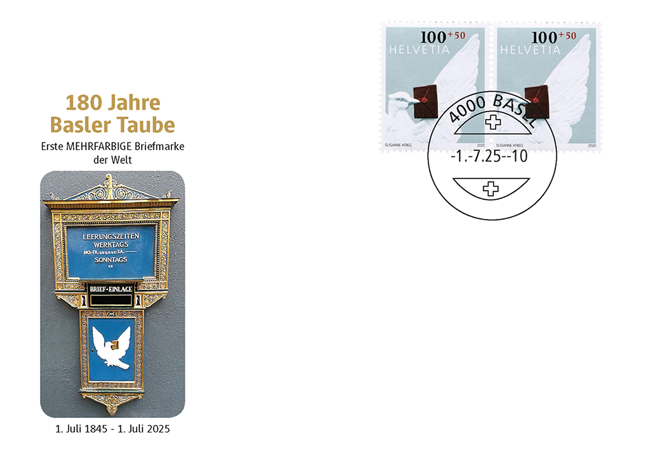 2025, 180 Jahre Basler Taube