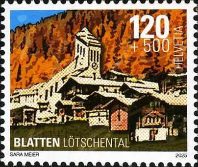 120 + 500 Rp. ICH HELFE Solidarität für Blatten