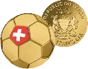 2026, Goldmünze "FUSSBALL" zur WM 2026, Tschad