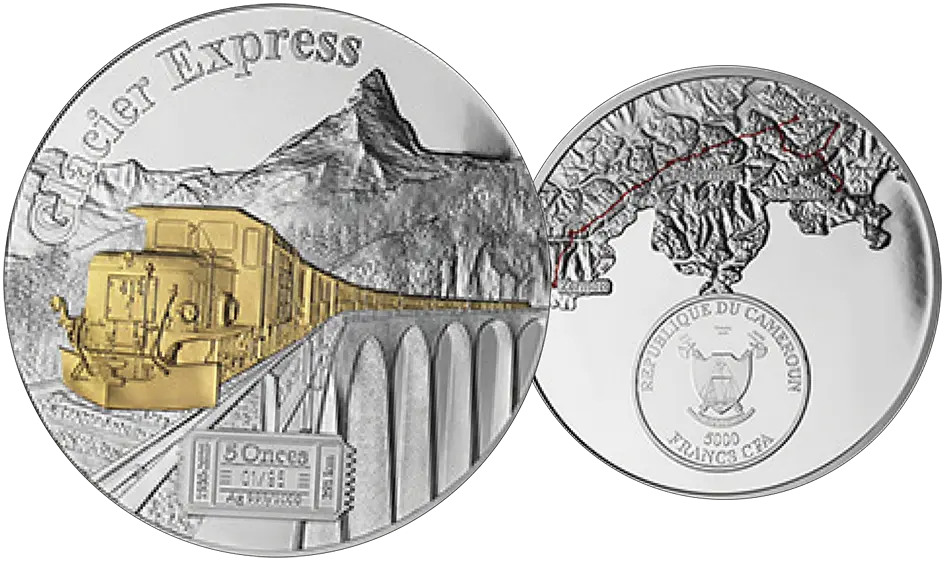 2025, 5 Unzen "Glacier Express"