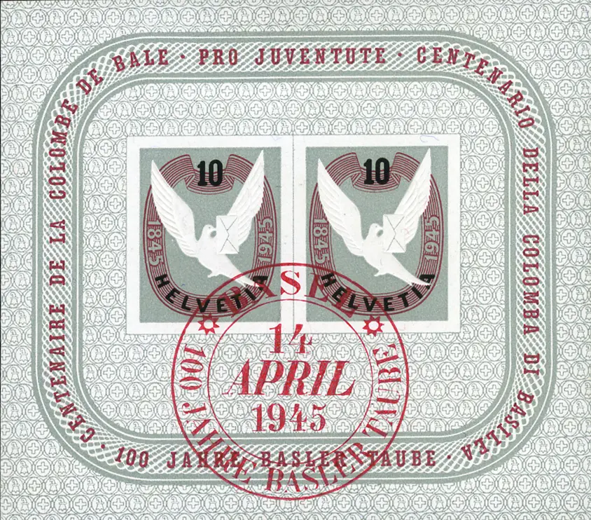 1945, 100 Jahre Basler Taube 